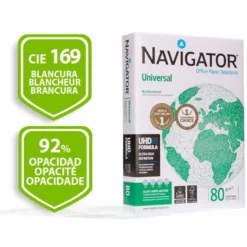 Papel Din A4 Navigator 80 gr 500 Hojas multifuncion