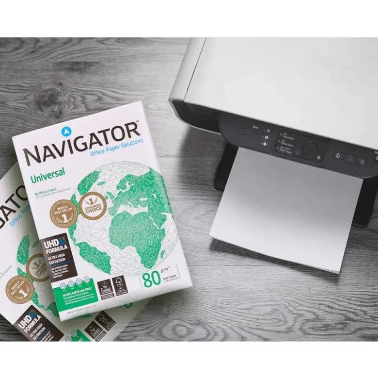 Papel Din A4 Navigator 80 gr 500 Hojas multifuncion