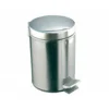 Papelera Acero Inoxidable Brillo con Pedal 12 L
