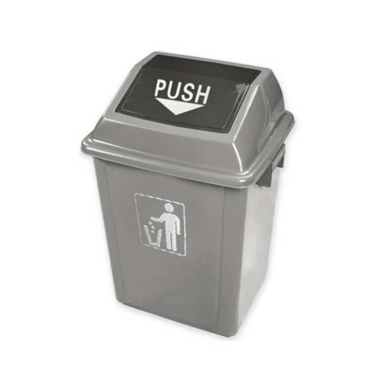 Papelera contenedor Q-Connect plastico de 40 litros