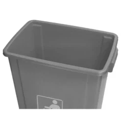 Papelera contenedor Q-Connect plastico de 40 litros