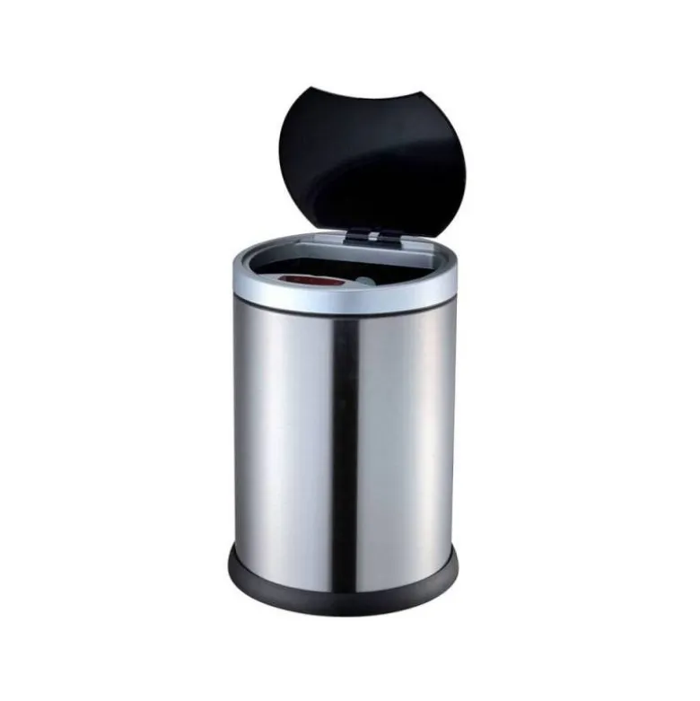 PAPELERA METALICA Q-CONNECT CON SENSOR AUTOMATICO CAPACIDAD 10 LITROS