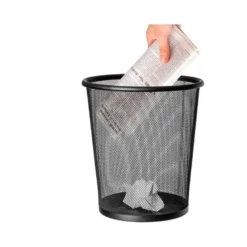 Papelera metalica rejilla Q-Connect de 11 L