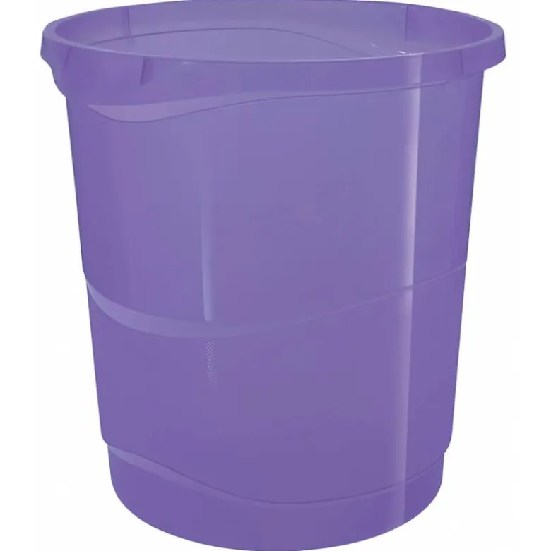 PAPELERA PLASTICO ESSELTE COLOUR BREEZE LAVANDA