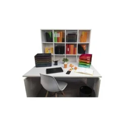 Papelera plastico Exacompta Ecoblack Negro de 15 litros