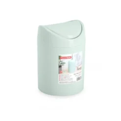 PAPELERA PLASTICO PLASTICFORTE TINY SOBREMESA 1,4L COLORES SURTIDOS 12,5X12,5X17,5 CM