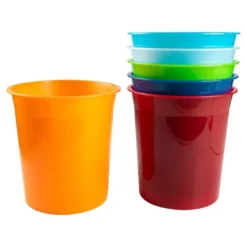 PAPELERA PLASTICO Q-CONNECT TRANSPARENTE 13 LITROS