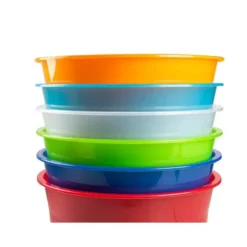 PAPELERA PLASTICO Q-CONNECT TRANSPARENTE 13 LITROS
