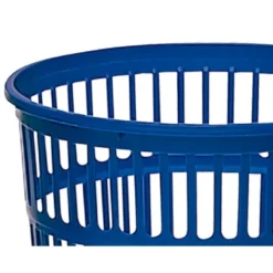 Papelera plastico rejilla azul de 15 L