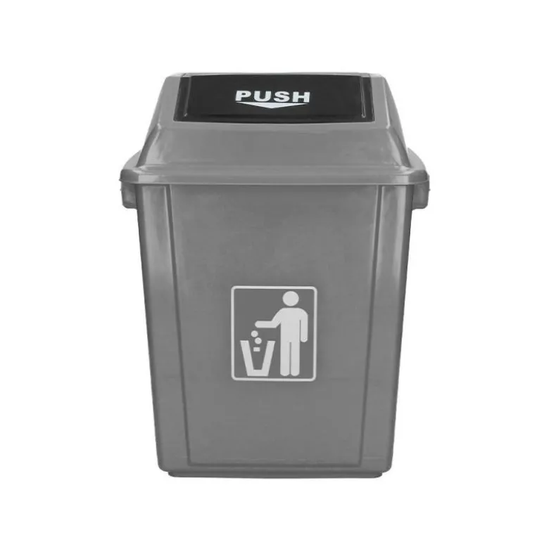 Papelera Q-Connect plastico de 58 litros