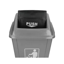 Papelera Q-Connect plastico de 58 litros