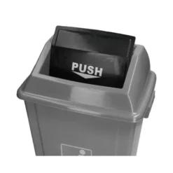 Papelera Q-Connect plastico de 58 litros