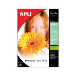 Papel foto Apli Glossy 180 g/m2