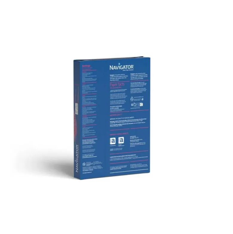 PAPEL FOTOCOPIADORA NAVIGATOR BOLD DESIGN DIN A4 200 GR PAPEL MULTIUSO INK-JET Y LASER PAQUETE DE 150 HOJAS