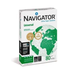 PAPEL FOTOCOPIADORA NAVIGATOR DIN A4 80 GRAMOS PAQUETE DE 400 HOJAS