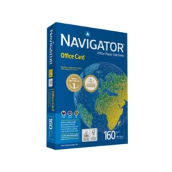 PAPEL FOTOCOPIADORA NAVIGATOR DIN A3 160 GRAMOS PAPEL MULTIUSO INK-JET Y LASER PAQUETE DE 250 HOJAS