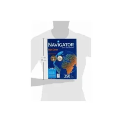 PAPEL FOTOCOPIADORA NAVIGATOR HARD COVER DIN A4 250 GR PAPEL MULTIUSO INK-JET Y LASER PAQUETE DE 125 HOJAS