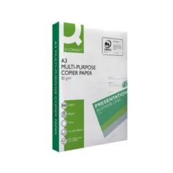 PAPEL FOTOCOPIADORA Q-CONNECT ECONOMY DIN A3 80 GRAMOS PAQUETE DE 500 HOJAS