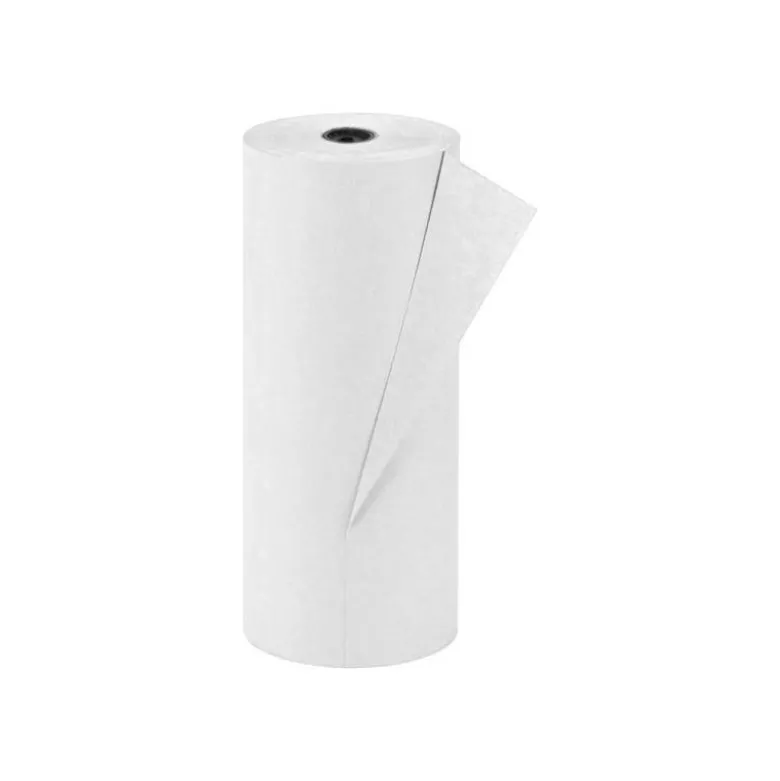 PAPEL KRAFT LIDERPAPEL BLANCO BOBINA 1 MT X 833 MT ESPECIAL PARA EMBALAJE PESO 50 KG