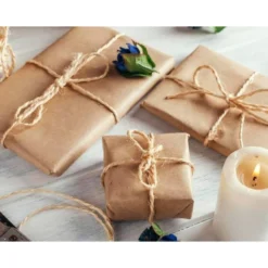 PAPEL KRAFT LIDERPAPEL MARRON BOBINA 1 MT X 357 MT ESPECIAL PARA EMBALAJE PESO 25 KG