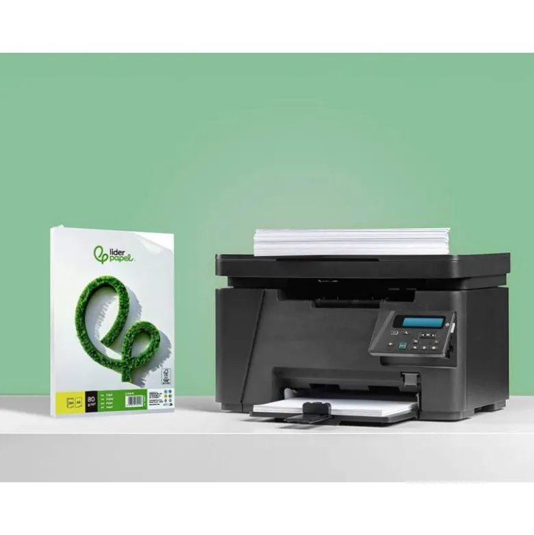 PAPEL LIDERPAPEL A4 80G/M2 LISO PAQUETE DE 250 HOJAS