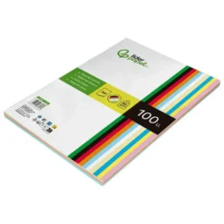 Papel Liderpapel Colores Surtidos 80 g/m2 A4 100 hojas