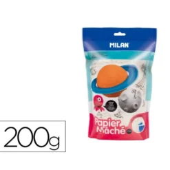 PAPEL MACHE MILAN BLANCO EN POLVO BOLSA DE 200 G
