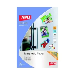 Papel magnetico marca Apli blanco Din A4