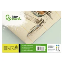 Papel milimetrado marca Liderpapel Din A4