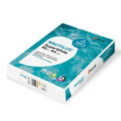 Papel multifunción A4 Nautilus superwhite reciclado 80 g/m2