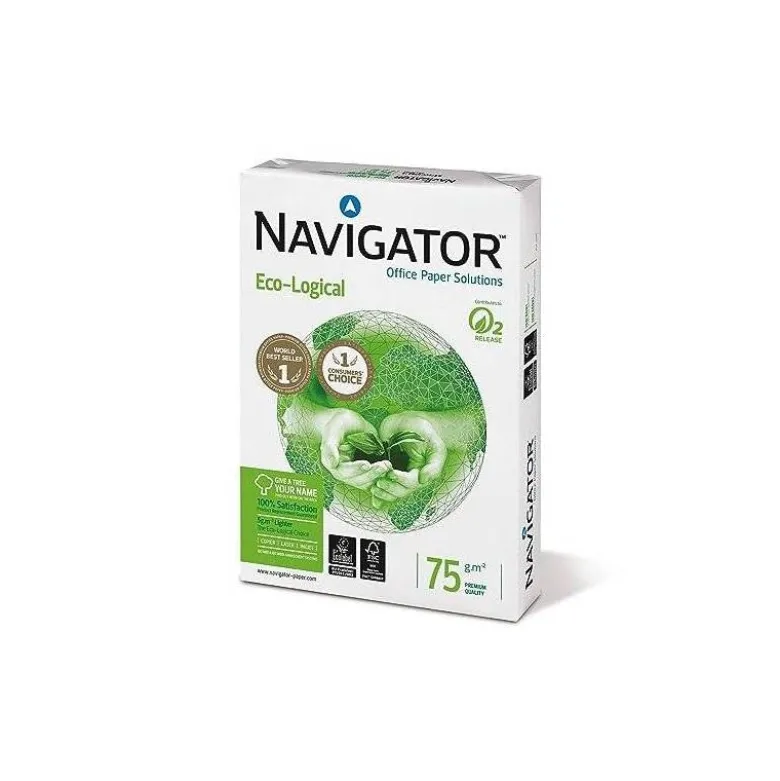 Papel multifuncion A4 eco-logical Navigator 75 g/m2