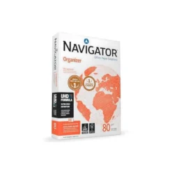 Papel multifuncion A4 Navigator 80 g/m2 -4 Taladros -