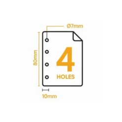Papel multifuncion A4 Navigator 80 g/m2 -4 Taladros -