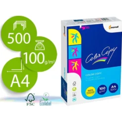 Papel multifuncion Mondi Color Copy A4 100 gr/m2 Satinado