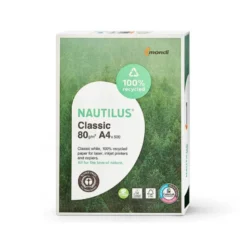 Papel multifuncion reciclado A4 Nautilus Mondi 80 gr/m2