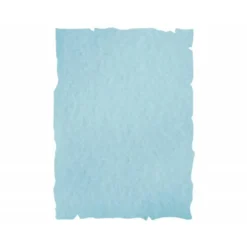 Papel Pergamino Liderpapel DIN A4 165g/m2 Color Azul Pack de 25 Hojas Con Bordes