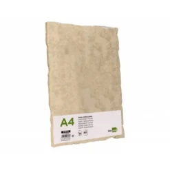PAPEL PERGAMINO LIDERPAPEL DIN A4 CON BORDES 180G/M2 COLOR CREMA PAQUETE DE 50 HOJAS