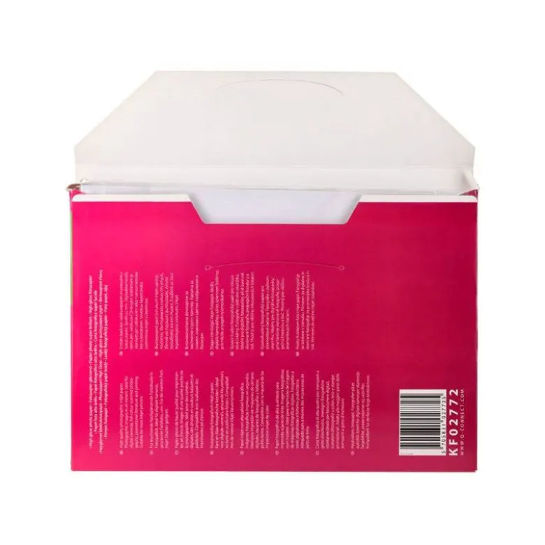 Papel Q-Connect foto glossy Din A4 alta calidad digital photo. Bolsa de 50 hojas de 260 gr