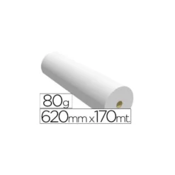 Papel reprografia para plotter Navigator 80 g/m2, 620 mm x 170 m.