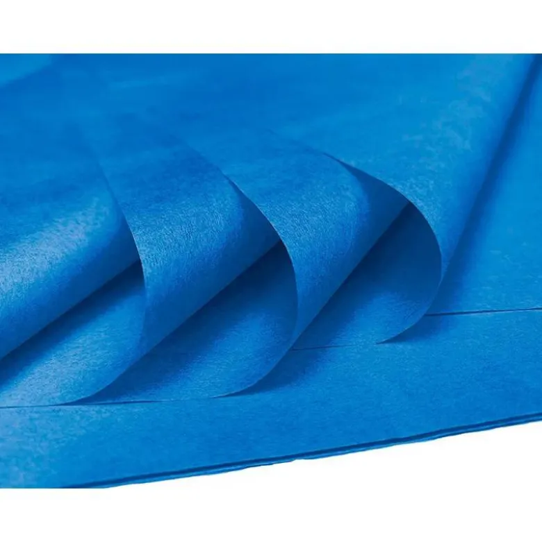 Papel seda marca Liderpapel azul paquete 5 hojas