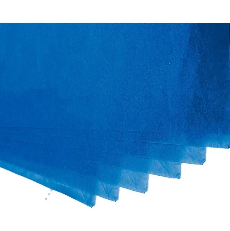 Papel seda marca Liderpapel azul paquete 5 hojas
