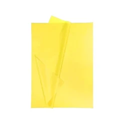 Papel seda marca Liderpapel amarillo paquete 5 hojas