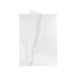 Papel seda marca Liderpapel blanco paquete 5 hojas