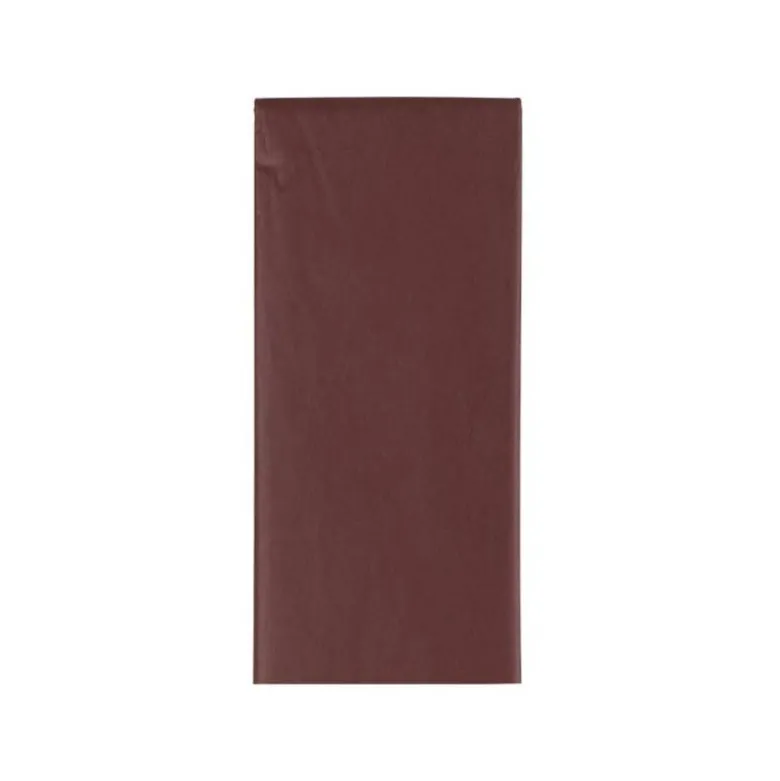 Papel seda marca Liderpapel marron paquete 5 hojas