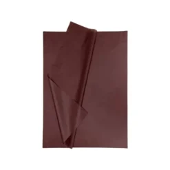 Papel seda marca Liderpapel marron paquete 5 hojas