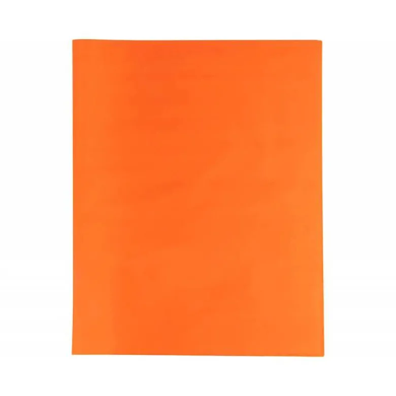 Papel seda marca Liderpapel naranja paquete 25 hojas
