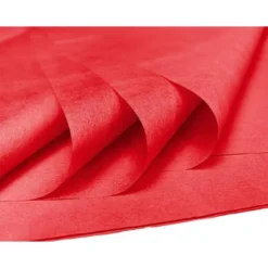 Papel seda marca Liderpapel rojo paquete 5 hojas