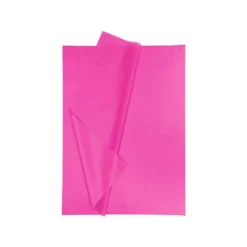 Papel seda marca Liderpapel rosa fuerte paquete 5 hojas