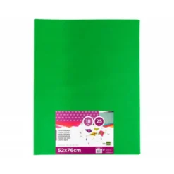 Papel seda marca Liderpapel verde paquete 25 hojas