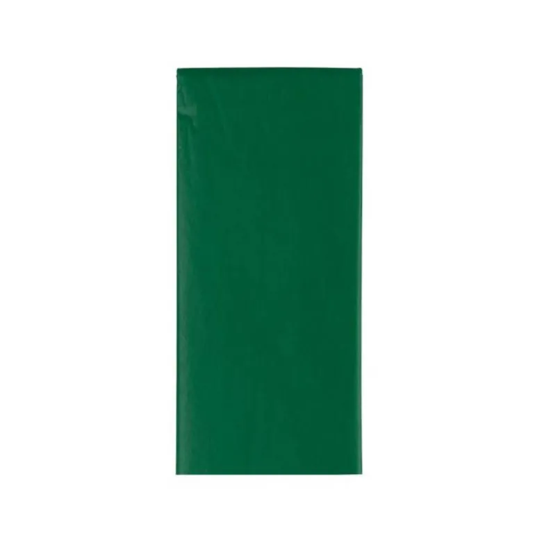 Papel seda marca Liderpapel verde oscuro paquete 5 hojas